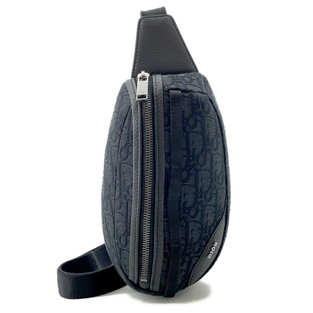 ディオール ボディバッグ オブリーク SCARAB ミニ キャンバス 2ESBC311YKY Christian Dior トロッター 黒 セール品