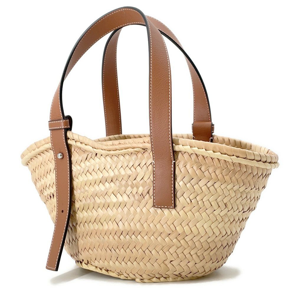 ロエベ ハンドバッグ バスケットバッグ スモール ラフィア 327.02.S93 LOEWE カゴバッグ