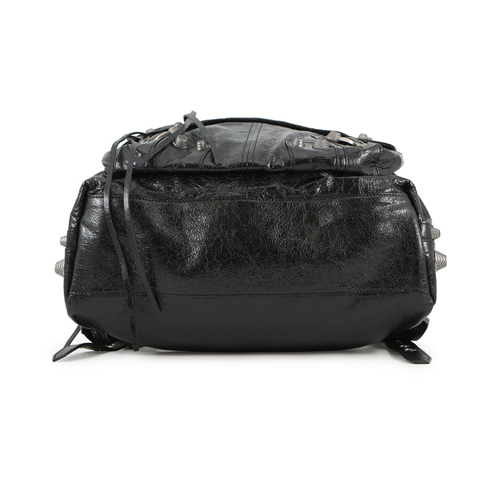 バレンシアガ リュック ル カゴール バックパック レザー 766297 BALENCIAGA リュックサック メンズ 黒