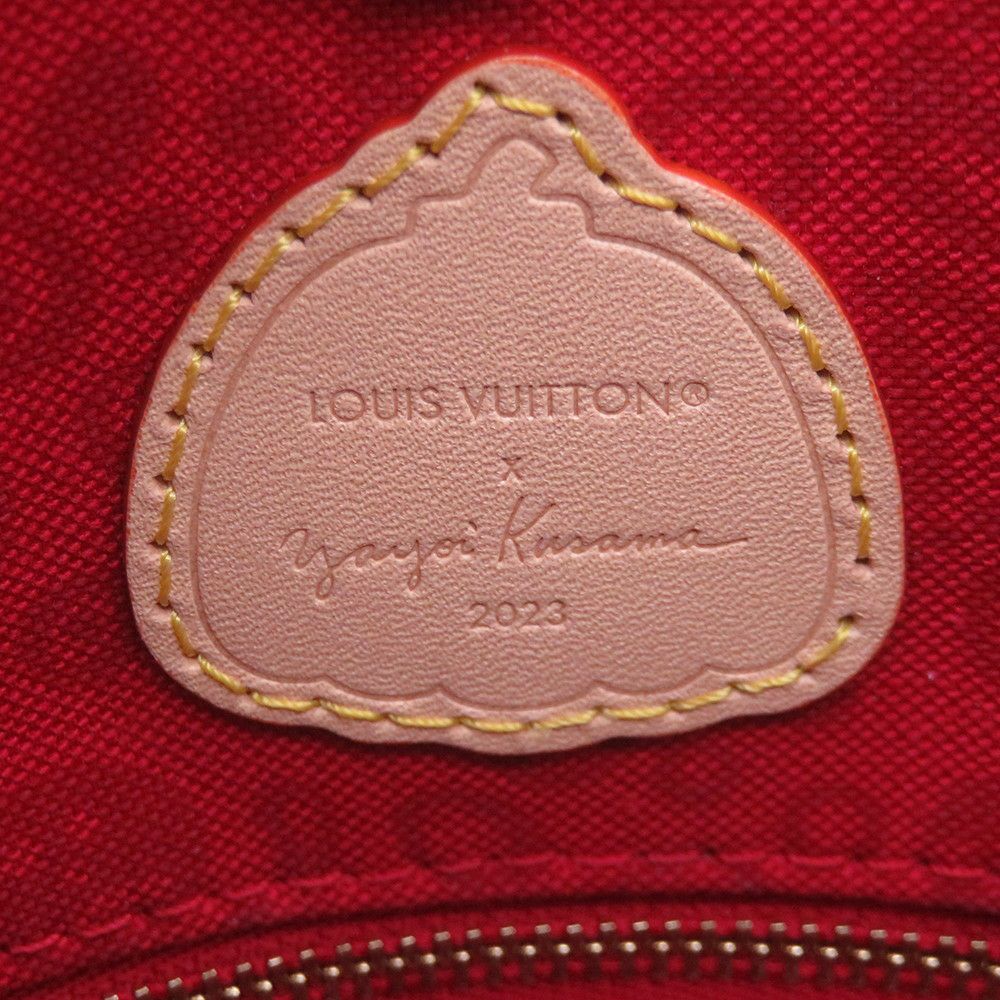 ルイヴィトン トートバッグ モノグラム LV × YK オンザゴー MM M46429 ヴィトン バッグ 2way ショルダー 草間彌生 コラボ