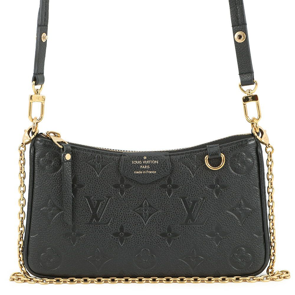 ルイヴィトン ショルダーバッグ モノグラム・アンプラント イージー・ポーチ M80349 LOUIS VUITTON 黒 ブラック