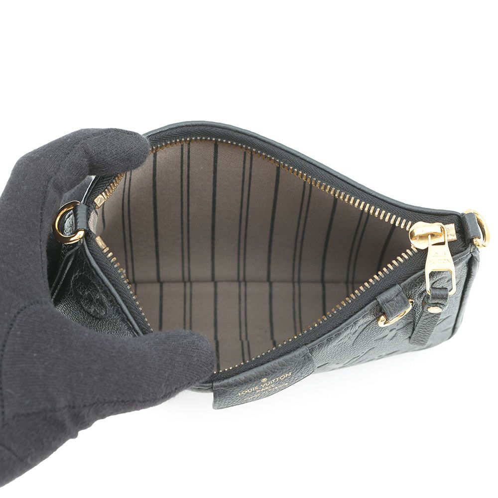 ルイヴィトン ショルダーバッグ モノグラム・アンプラント イージー・ポーチ M80349 LOUIS VUITTON 黒 ブラック