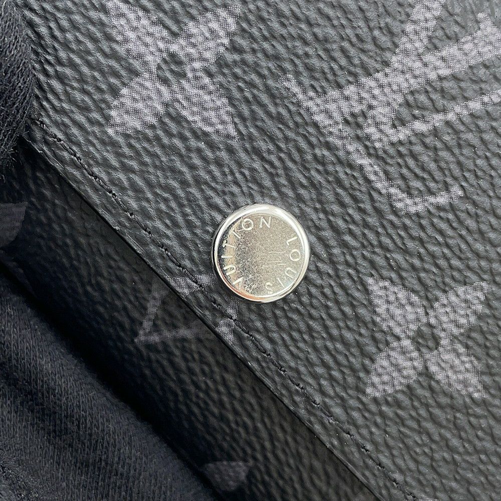 ルイヴィトン キーケース モノグラム・エクリプス ミュルティクレ6 M82603 LOUIS VUITTON 黒 ブラック