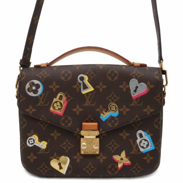 ルイヴィトン ハンドバッグ モノグラム ラブ・ロック ポシェット・メティスMM M44366 LOUIS VUITTON 2wayショルダーバッグ