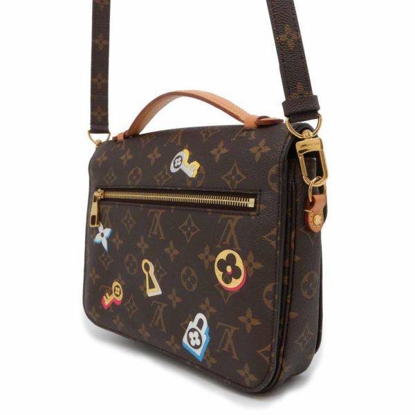 ルイヴィトン ハンドバッグ モノグラム ラブ・ロック ポシェット・メティスMM M44366 LOUIS VUITTON 2wayショルダーバッグ