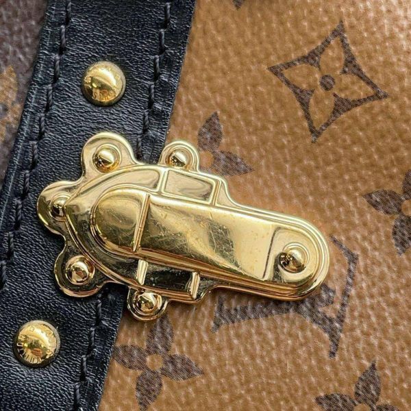 ルイヴィトン ショルダーバッグ モノグラム・リバース トランククラッチ M43596 LOUIS VUITTON