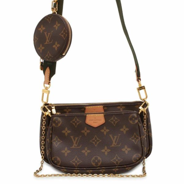 ルイヴィトン ショルダーバッグ モノグラム ミュルティ・ポシェット・アクセソワール M44813 LOUIS VUITTON アクセサリーポーチ  安心保証 | 中古・新品ブランド販売ギャラリーレア公式通販