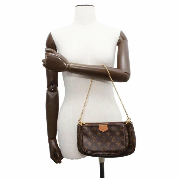 ルイヴィトン ショルダーバッグ モノグラム ミュルティ・ポシェット・アクセソワール M44813 LOUIS VUITTON アクセサリーポーチ