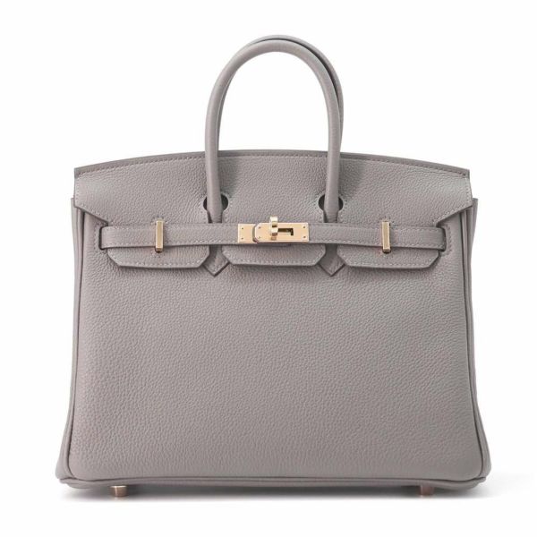 エルメス バーキン25 グリメイヤー/ゴールド金具 トゴ W刻印 HERMES Birkin ハンドバッグ