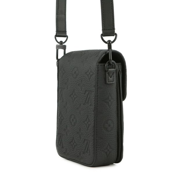 ルイヴィトン ショルダーバッグ モノグラム・トリヨン Sロック ヴェルティカル・ウエアラブル ウォレット M81524 ヴィトン 黒 ブラック