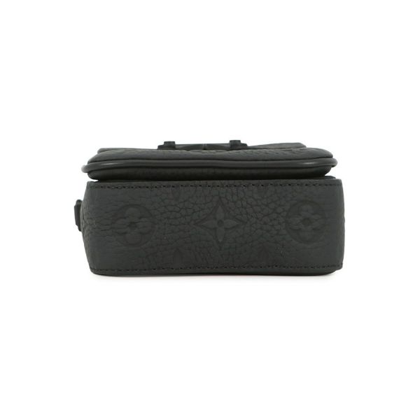 ルイヴィトン ショルダーバッグ モノグラム・トリヨン Sロック ヴェルティカル・ウエアラブル ウォレット M81524 ヴィトン 黒 ブラック