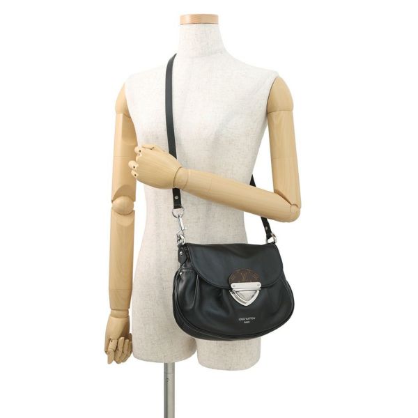 ルイヴィトン ショルダーバッグ ラムレザー サンセット・バイブ M12192 LOUIS VUITTON ヴィトン バッグ 2way 黒 ブラック