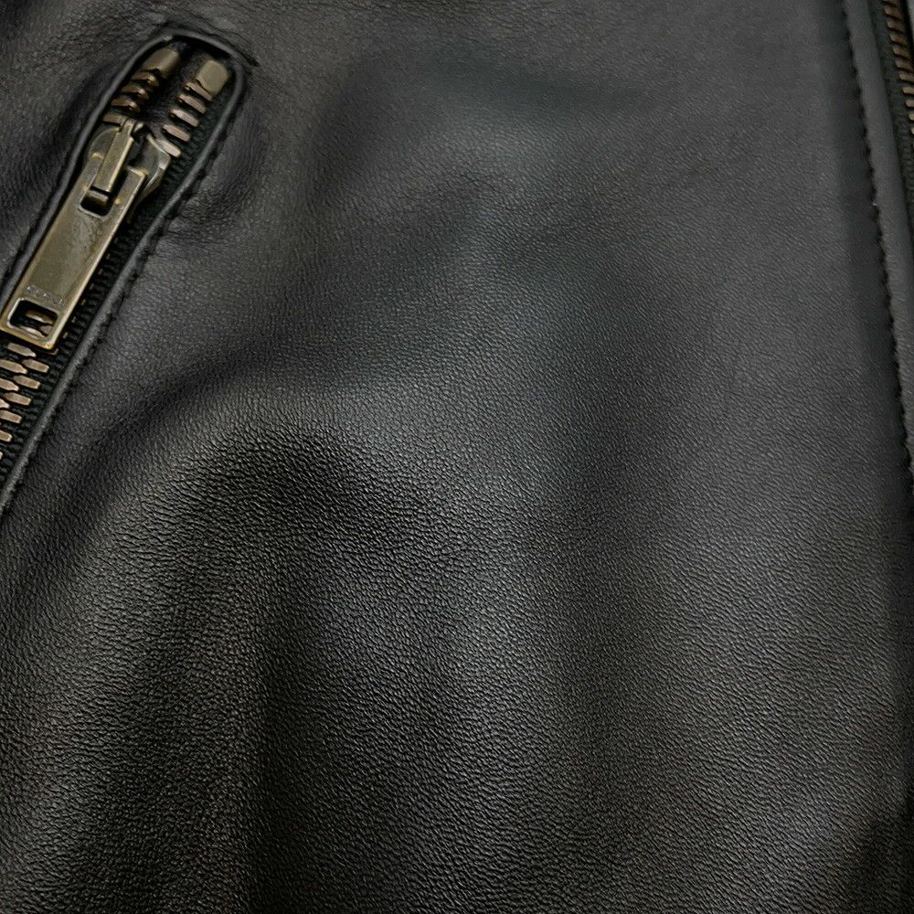 グッチ ジャケット レザー ブルゾン レディースサイズ36 GUCCI アウター 黒