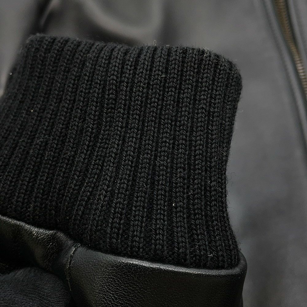 グッチ ジャケット レザー ブルゾン レディースサイズ36 GUCCI アウター 黒