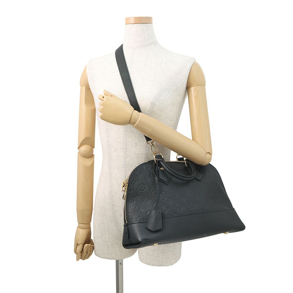 ルイヴィトン ハンドバッグ モノグラム・アンプラント ネオアルマPM M44832 2wayショルダーバッグ 黒 ブラック