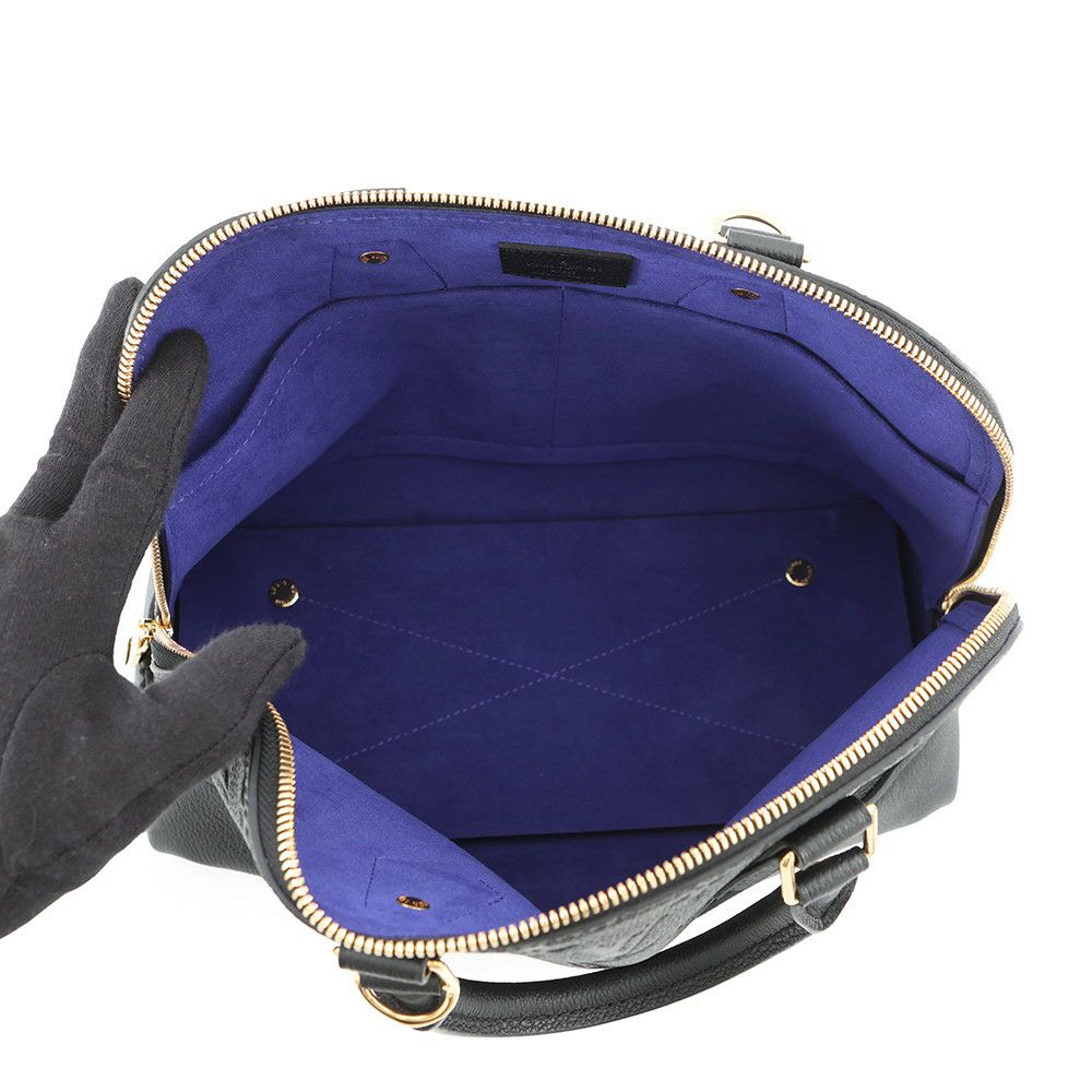 ルイヴィトン ハンドバッグ モノグラム・アンプラント ネオアルマPM M44832 2wayショルダーバッグ 黒 ブラック