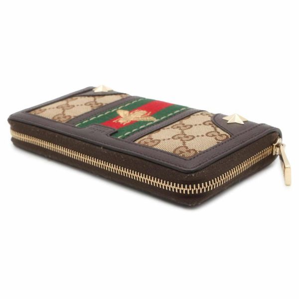 グッチ 長財布 GG キャンパス ビー 406754 GUCCI 財布