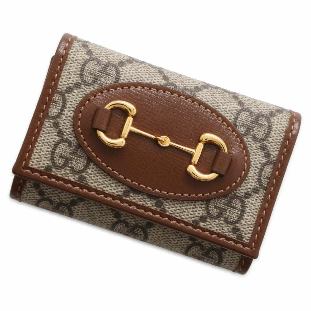 グッチ 6連キーケース ホースビット GGスプリーム 671785 GUCCI キー 