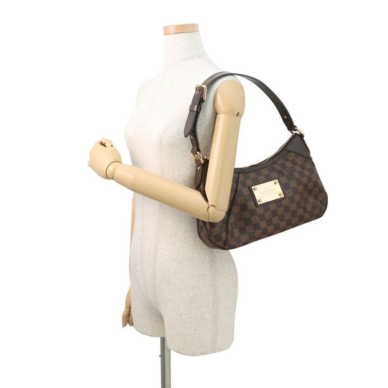 ルイヴィトン ショルダーバッグ ダミエ・エベヌ テムズGM N48181 LOUIS VUITTON ワンショルダー