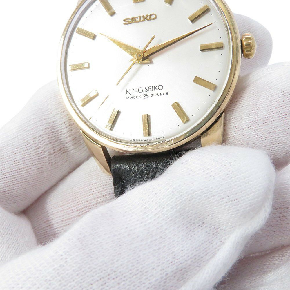 セイコー キングセイコー セカンドモデル 44KS 44-2000 SEIKO 腕時計 アンティーク ウォッチ 白文字盤