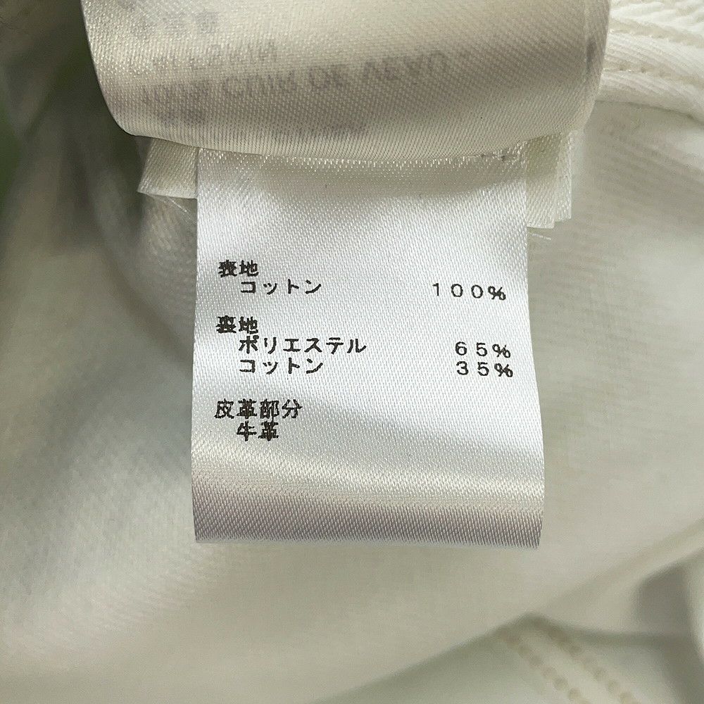 ルイヴィトン ジャケット スプレー デニム ジャケット メンズサイズ48 LOUIS VUITTON 白