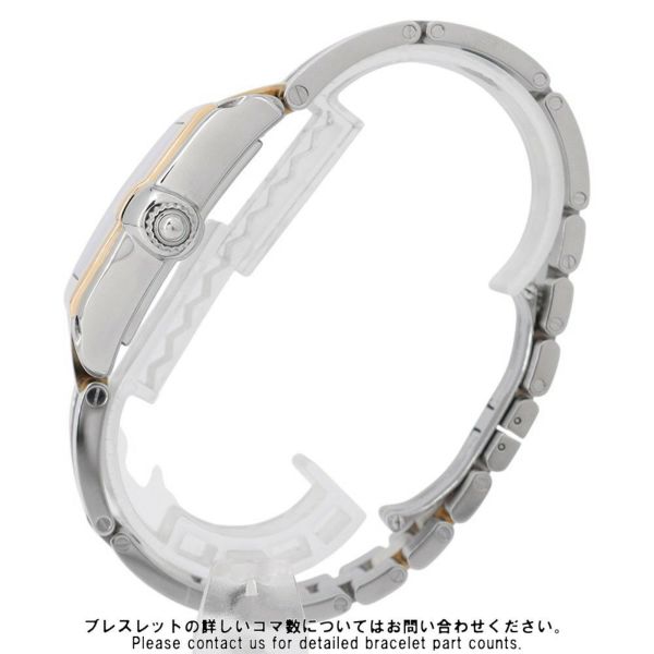 カルティエ ロードスター SM W62031Y4 SS/K18イエローゴールド Cartier 腕時計 ウォッチ シルバー文字盤
