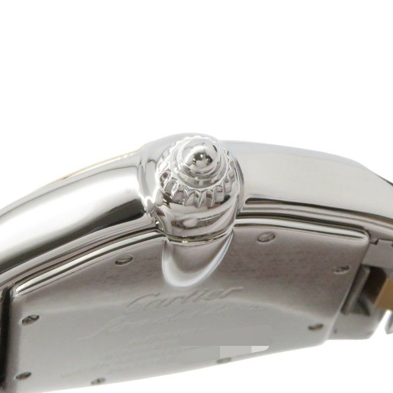 カルティエ ロードスター SM W62031Y4 SS/K18イエローゴールド Cartier 腕時計 ウォッチ シルバー文字盤
