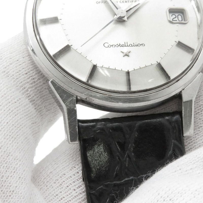 オメガ コンステレーション クロノメーター OMEAGA シルバー文字盤