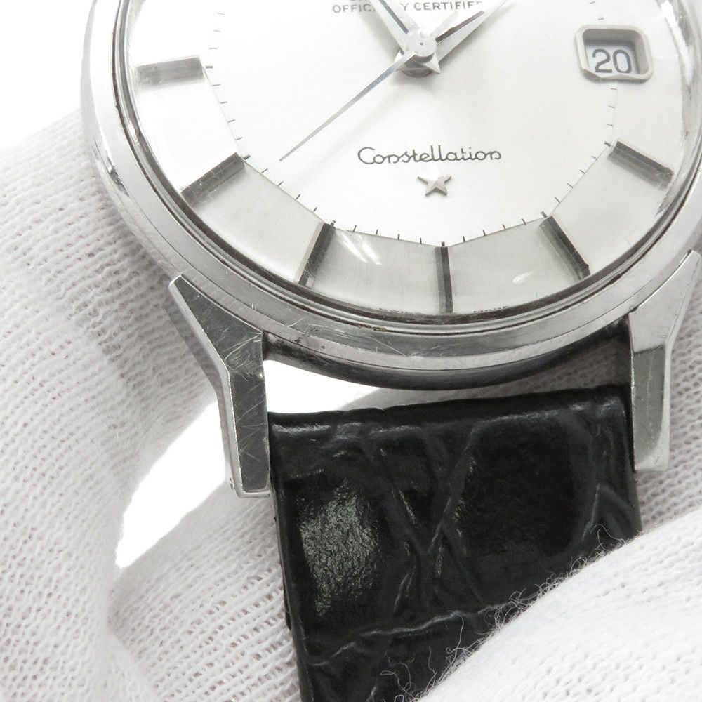 オメガ コンステレーション クロノメーター OMEAGA シルバー文字盤