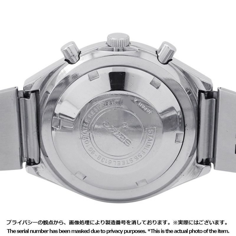 セイコー 5スポーツ スピードタイマー 6138-8010 SEIKO 腕時計 ブルー文字盤