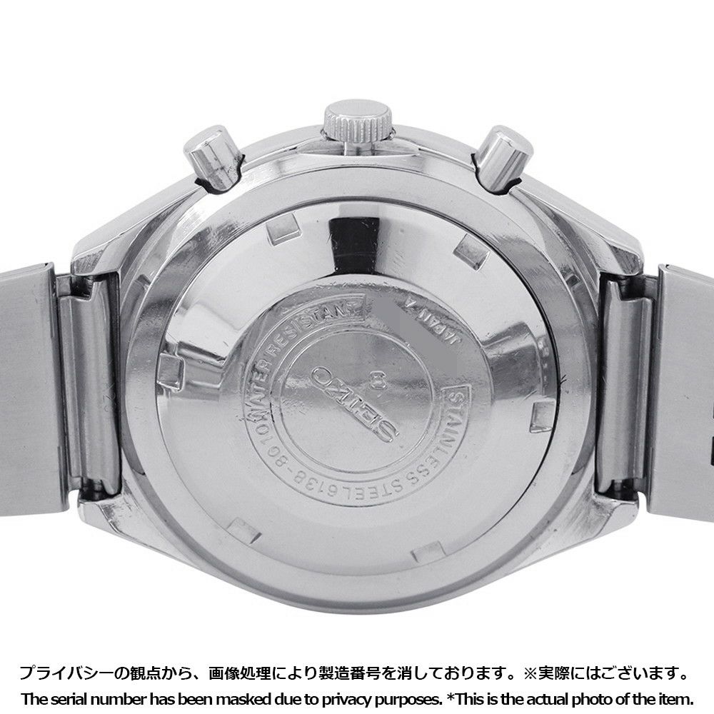 セイコー 5スポーツ スピードタイマー 6138-8010 SEIKO 腕時計 ブルー文字盤