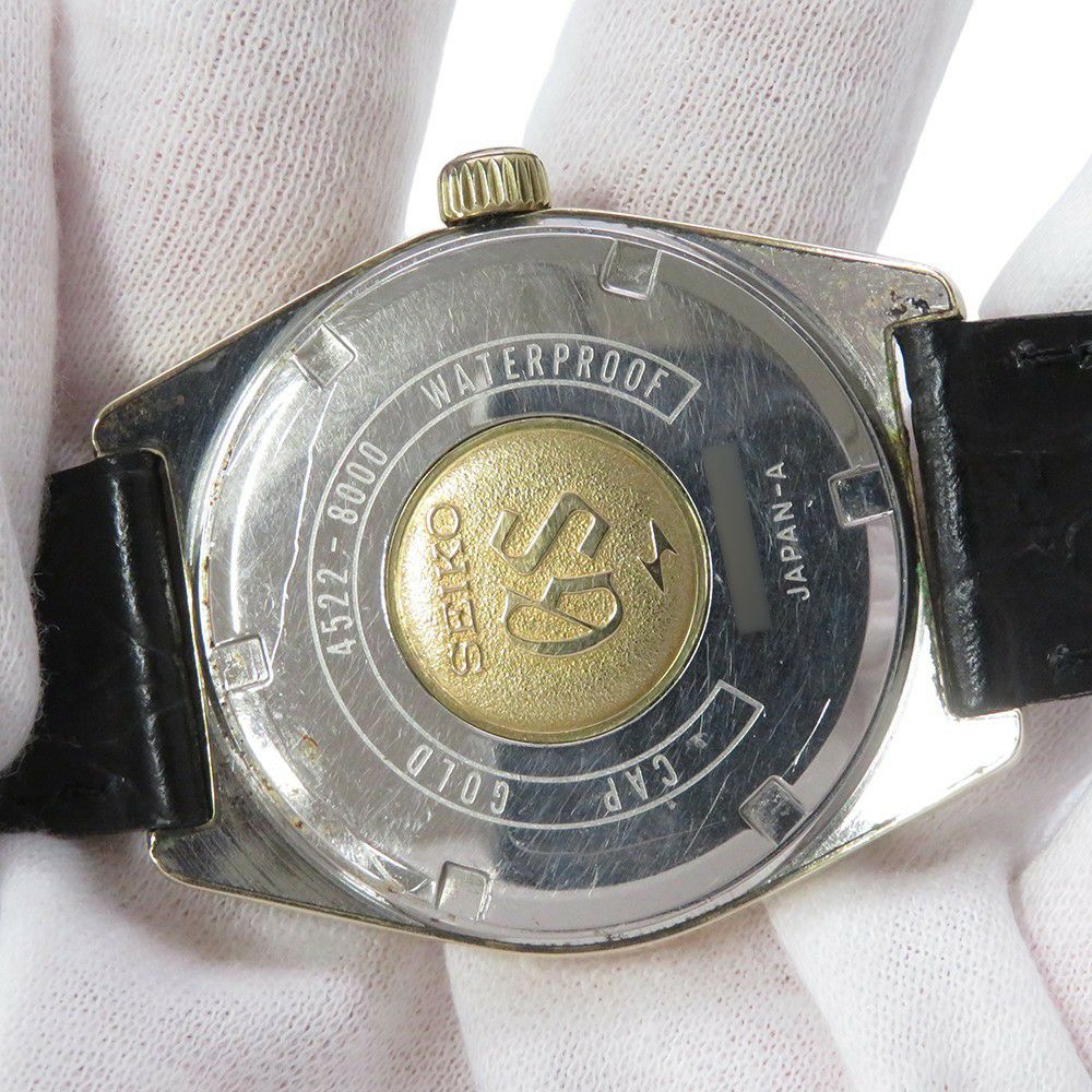 セイコー グランドセイコー 45GS ハイビート36000 4522-8000 SEIKO 腕時計 白文字盤