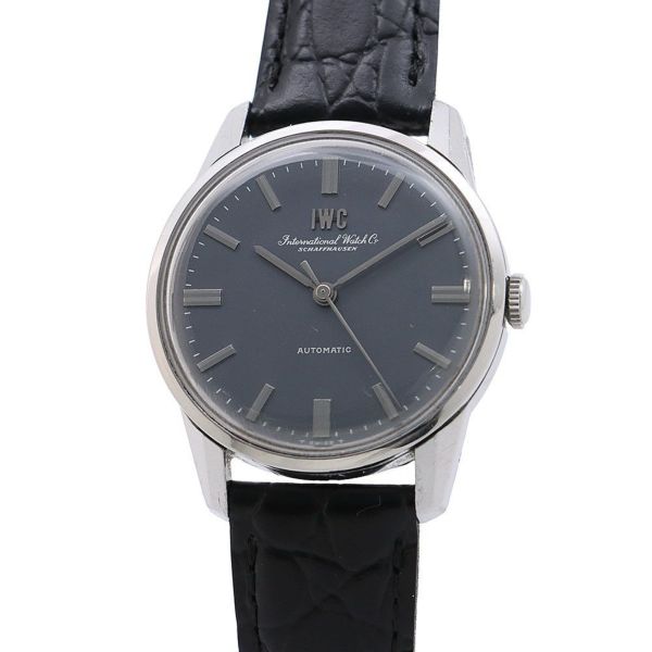 IWC シャフハウゼン オールドインター オートマティック 810AD 腕時計 メンズ ヴィンテージ ウォッチ グレー文字盤