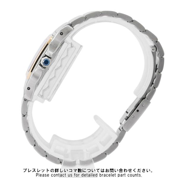 カルティエ サントスガルベ SM W20012C4 Cartier 腕時計 ウォッチ クォーツ 白文字盤