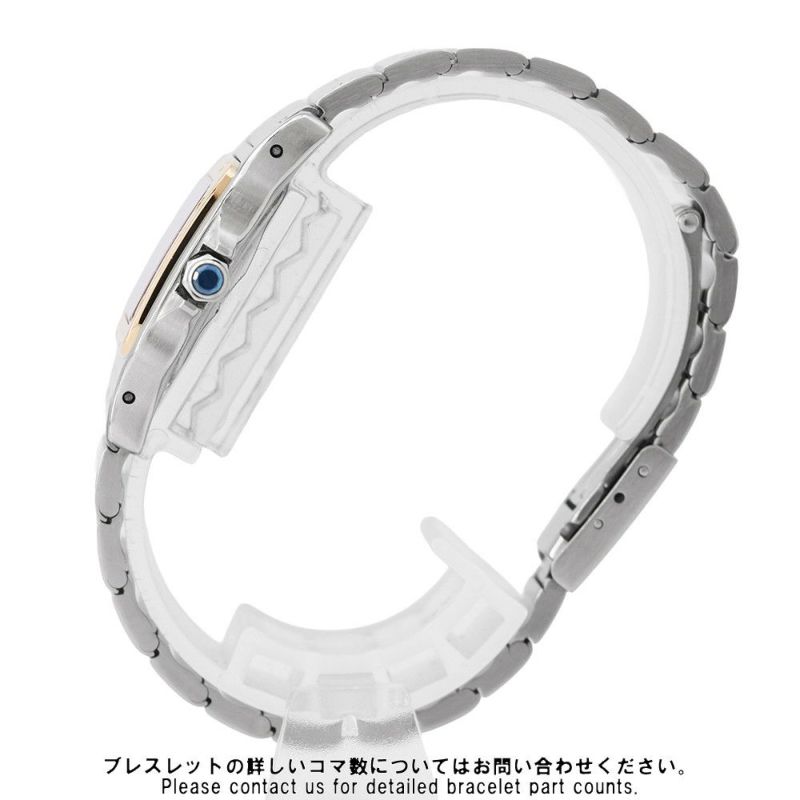 カルティエ サントスガルベ SM W20012C4 Cartier 腕時計 ウォッチ クォーツ 白文字盤