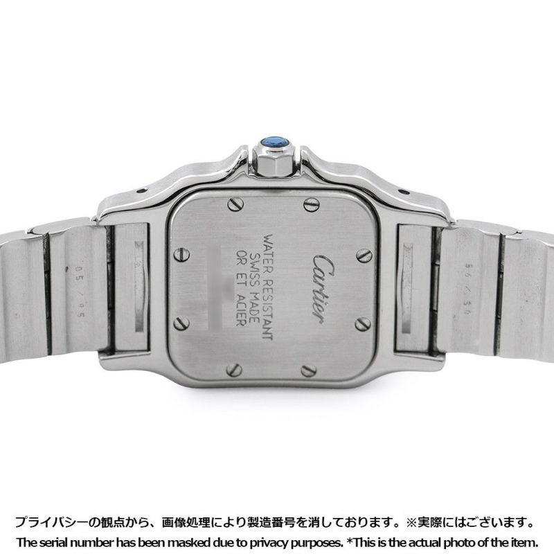 カルティエ サントスガルベ SM W20012C4 Cartier 腕時計 ウォッチ クォーツ 白文字盤