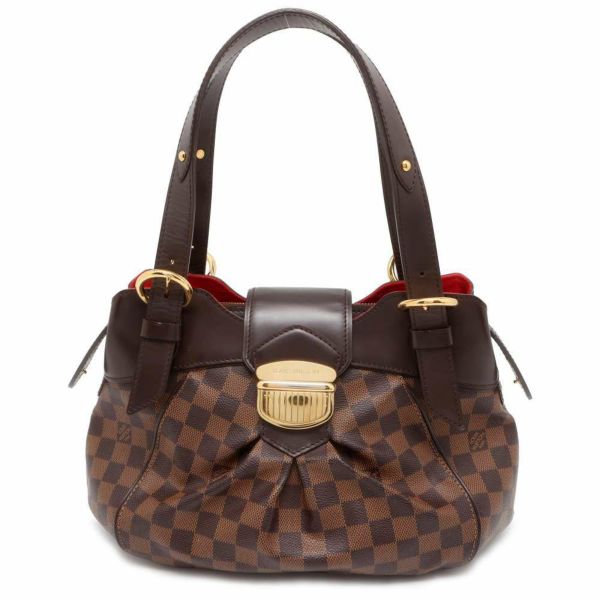 ルイヴィトン ショルダーバッグ ダミエ・エベヌ システィナPM N41542 LOUIS VUITTON バッグ ヴィトン ２WAY