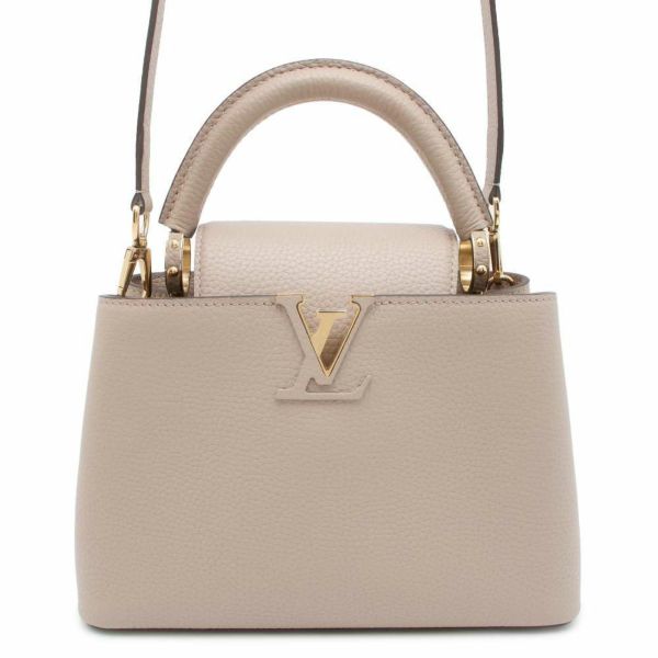 ルイヴィトン ハンドバッグ トリヨンレザー カプシーヌBB M94634 LOUIS VUITTON 2wayショルダーバッグ グレージュ