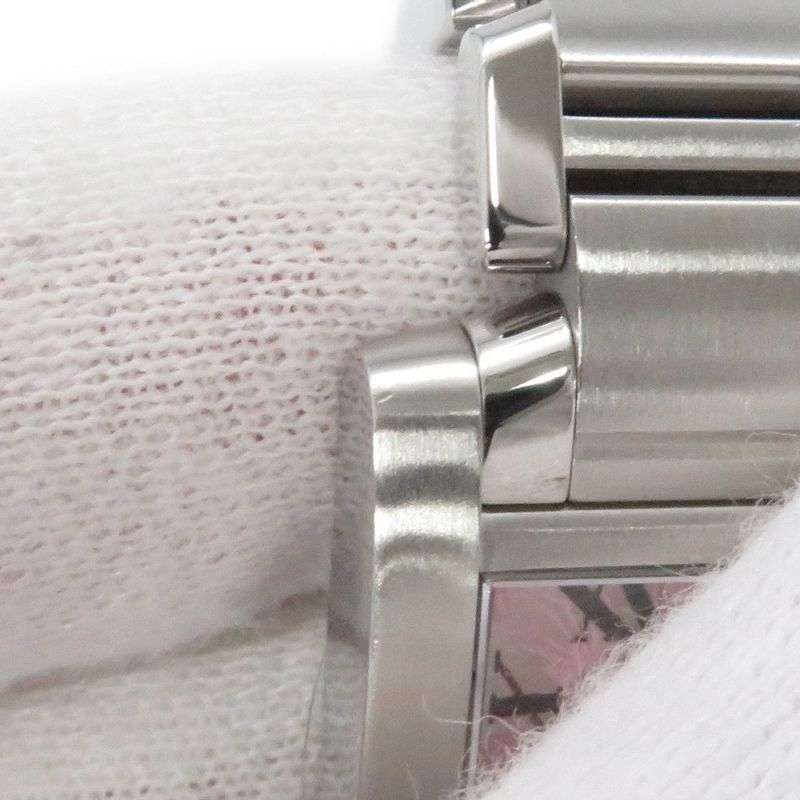 カルティエ タンク フランセーズ SM ハッピーバースデイ 2006年クリスマス限定 W51001Q3 Cartier クォーツ シルバー文字盤