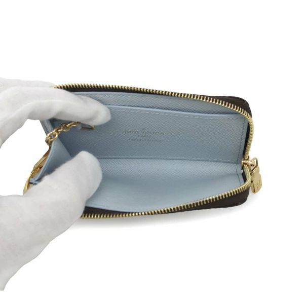 ルイヴィトン キーケース モノグラム ポルト クレ・ノア M83612 LOUIS VUITTON ブルーオランプ