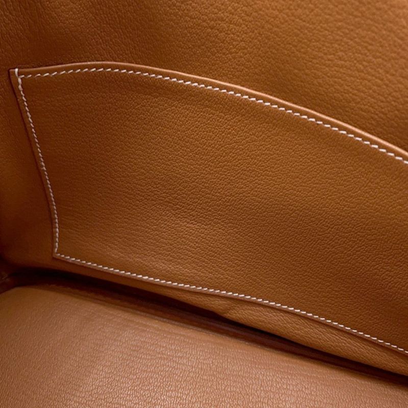 エルメス バーキン30 ゴールド/シルバー金具 トゴ K刻印 HERMES Birkin ハンドバッグ