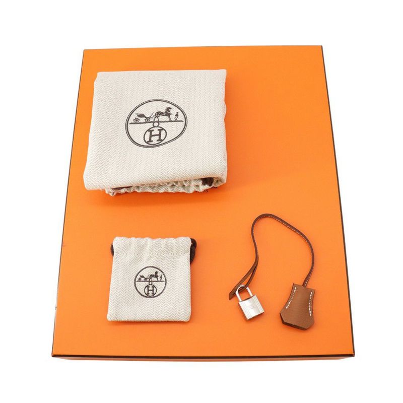 エルメス バーキン30 ゴールド/シルバー金具 トゴ K刻印 HERMES Birkin ハンドバッグ