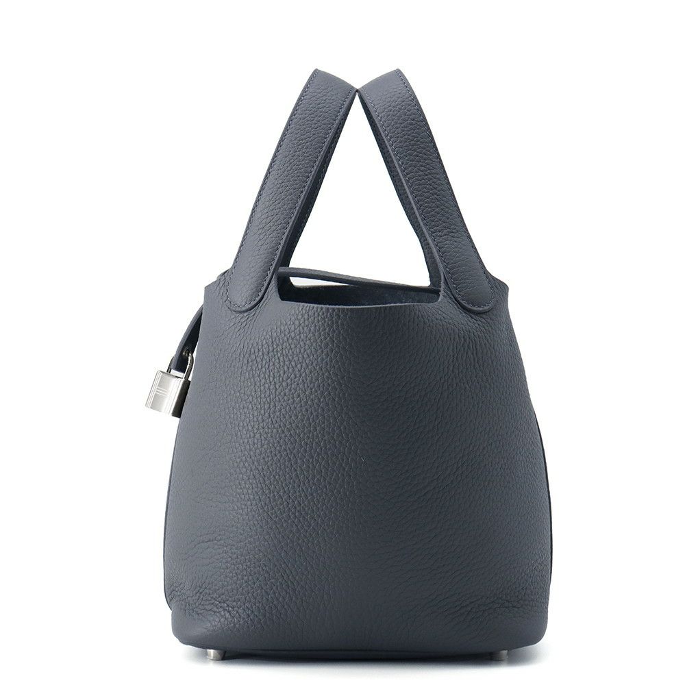 エルメス ハンドバッグ ピコタンロックPM グリミスティ/シルバー金具 トリヨンクレマンス W刻印