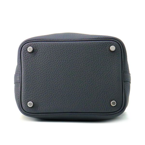 エルメス ハンドバッグ ピコタンロックPM グリミスティ/シルバー金具 トリヨンクレマンス W刻印