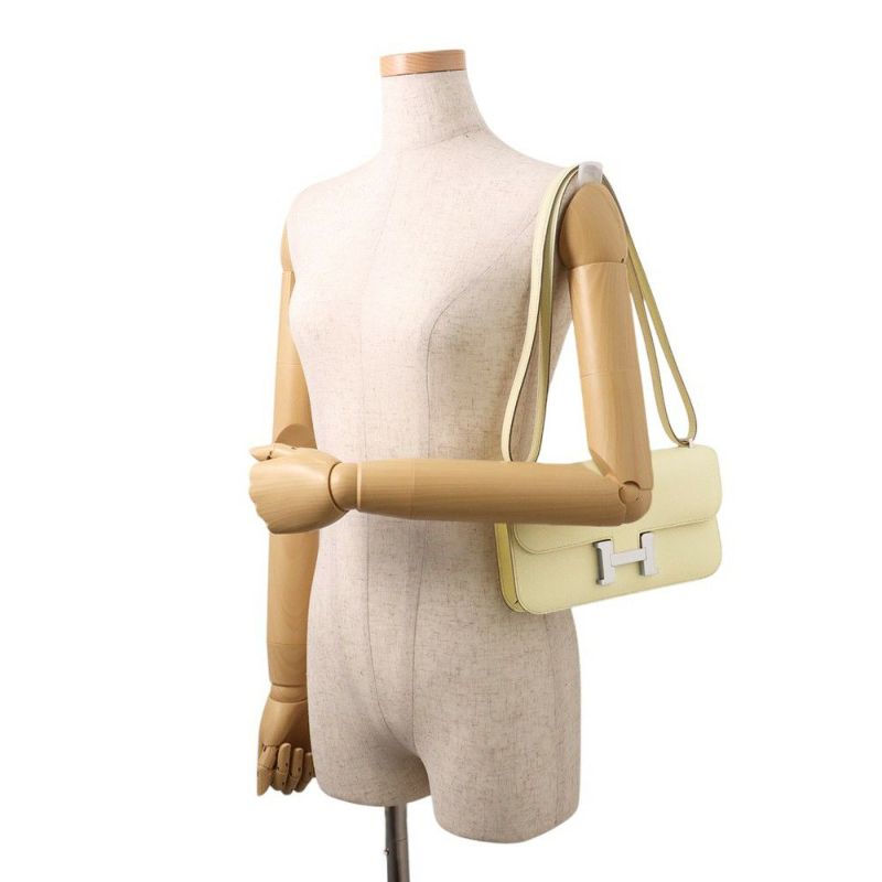 エルメス コンスタンス エラン ミロワール ジョーヌミルトン/シルバー金具 エプソン W刻印