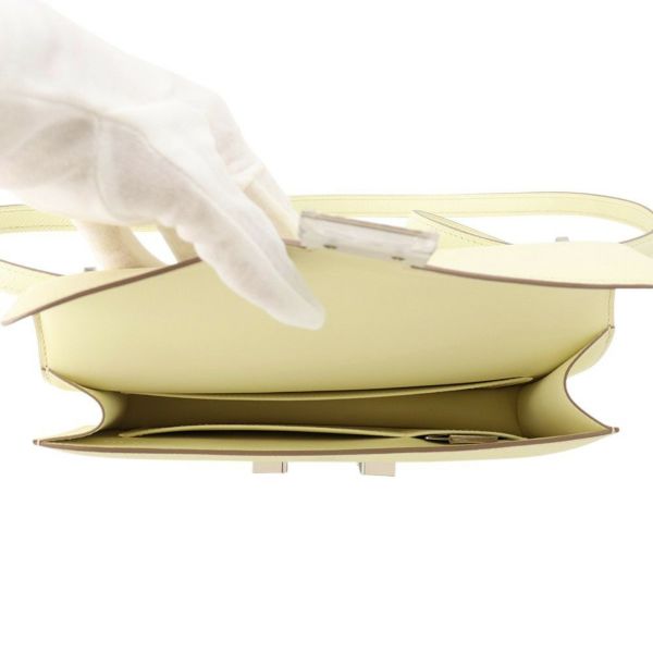 エルメス コンスタンス エラン ミロワール ジョーヌミルトン/シルバー金具 エプソン W刻印