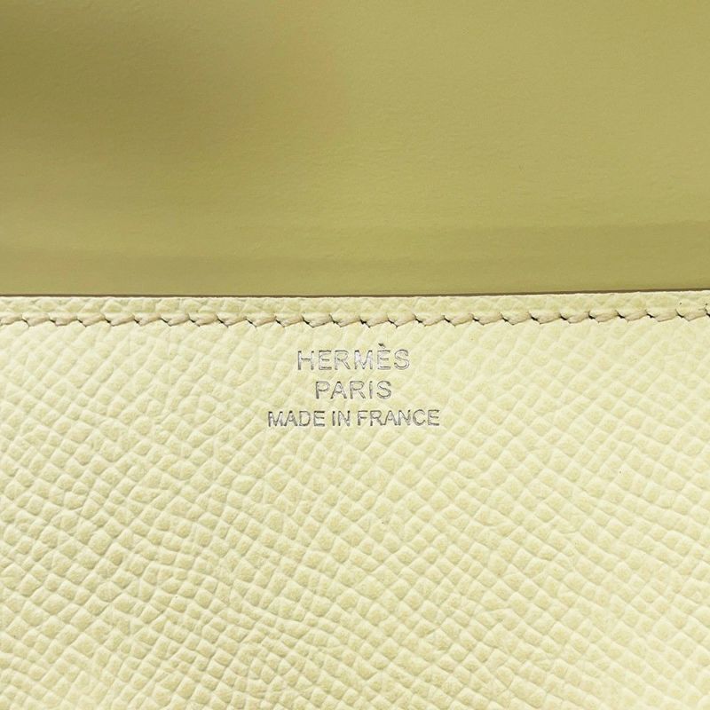 エルメス コンスタンス エラン ミロワール ジョーヌミルトン/シルバー金具 エプソン W刻印