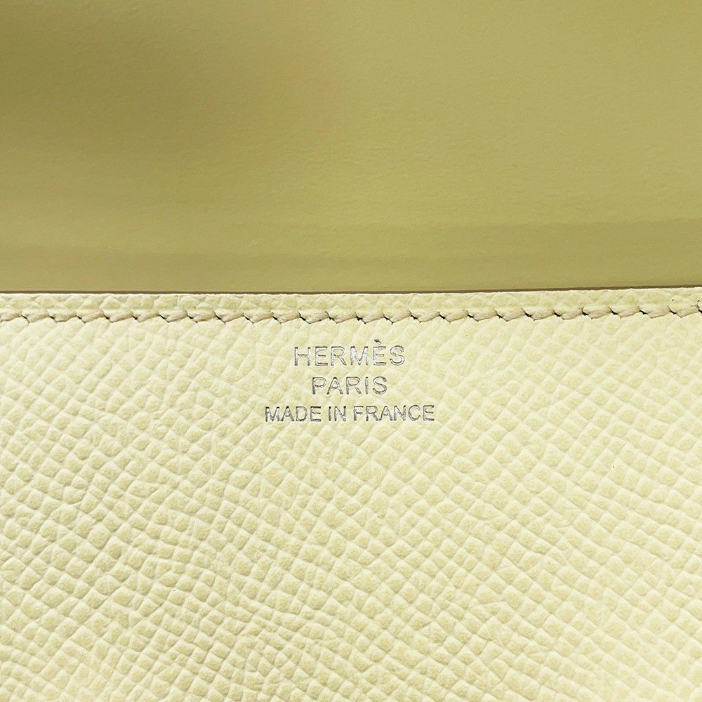 エルメス コンスタンス エラン ミロワール ジョーヌミルトン/シルバー金具 エプソン W刻印