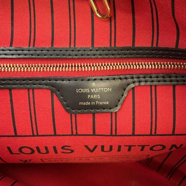 ルイヴィトン トートバッグ モノグラム・ステッカー ネヴァーフルMM ポーチ付き M42844 LOUIS VUITTON