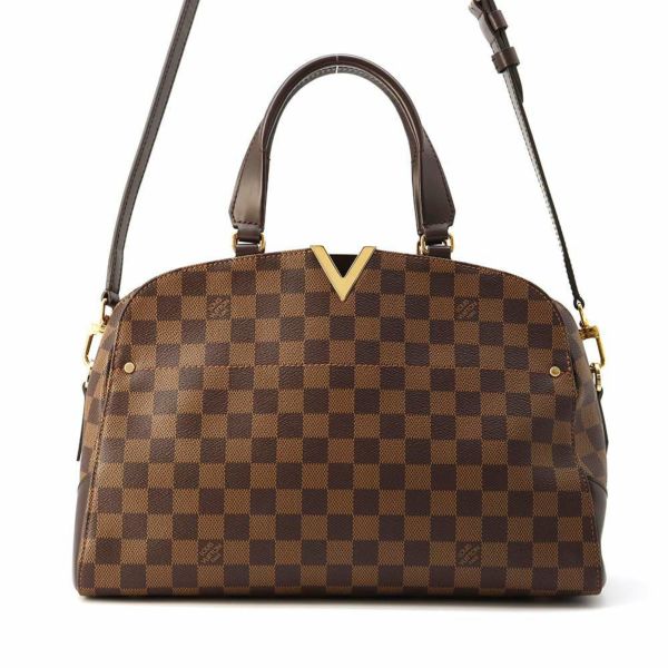 ルイヴィトン ハンドバッグ ダミエ・エベヌ ケンジントン・ボーリング N41505 LOUIS VUITTON 2wayショルダーバッグ